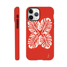 Load image into Gallery viewer, Tough case - Red Monstera