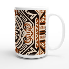 Load image into Gallery viewer, White 15oz Ceramic Mug - Tapa - PERSONALIZED