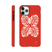 Load image into Gallery viewer, Tough case - Red Monstera