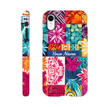 Load image into Gallery viewer, Tough case - Pasifika Patch Work - PERSONALIZED