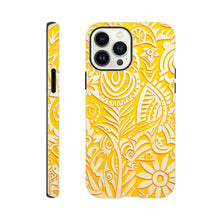 Load image into Gallery viewer, Tough case - Yellow Block Print Board