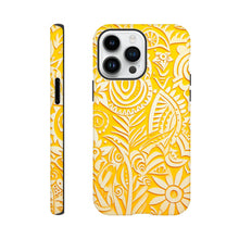 Load image into Gallery viewer, Tough case - Yellow Block Print Board