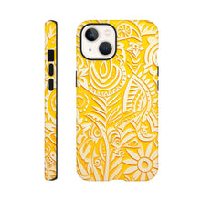 Load image into Gallery viewer, Tough case - Yellow Block Print Board