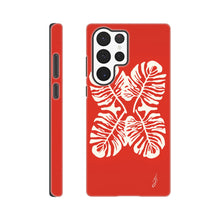 Load image into Gallery viewer, Tough case - Red Monstera