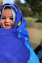 Load image into Gallery viewer, PolySwaddle - Blue Bununus