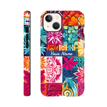 Load image into Gallery viewer, Tough case - Pasifika Patch Work - PERSONALIZED