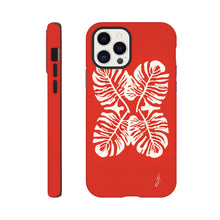 Load image into Gallery viewer, Tough case - Red Monstera