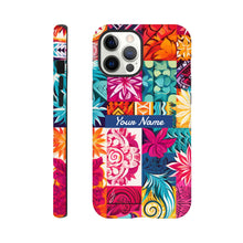 Load image into Gallery viewer, Tough case - Pasifika Patch Work - PERSONALIZED