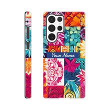 Load image into Gallery viewer, Tough case - Pasifika Patch Work - PERSONALIZED