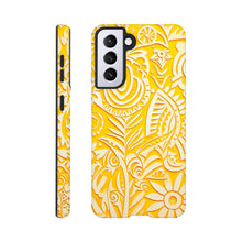 Load image into Gallery viewer, Tough case - Yellow Block Print Board