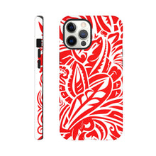 Load image into Gallery viewer, Tough case - Red Carving
