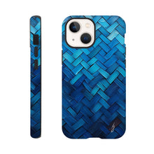 Load image into Gallery viewer, Tough case - Blue Weave