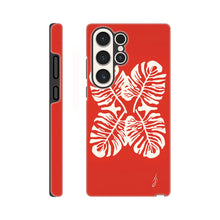 Load image into Gallery viewer, Tough case - Red Monstera