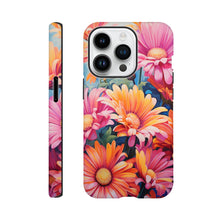 Load image into Gallery viewer, Tough case - Peachy Pink Daisies