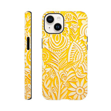 Load image into Gallery viewer, Tough case - Yellow Block Print Board
