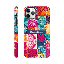 Load image into Gallery viewer, Tough case - Pasifika Patch Work - PERSONALIZED