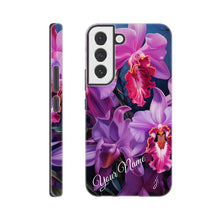 Load image into Gallery viewer, Tough case - Purple Cattleya - PERSONALIZED