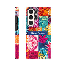 Load image into Gallery viewer, Tough case - Pasifika Patch Work - PERSONALIZED