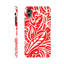Load image into Gallery viewer, Tough case - Red Carving