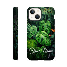 Load image into Gallery viewer, Tough case - Jungle Dew - PERSONALIZED
