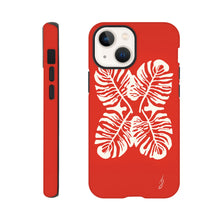 Load image into Gallery viewer, Tough case - Red Monstera