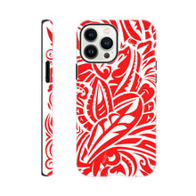 Load image into Gallery viewer, Tough case - Red Carving