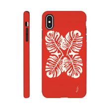 Load image into Gallery viewer, Tough case - Red Monstera