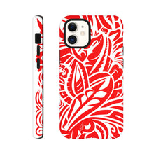 Load image into Gallery viewer, Tough case - Red Carving