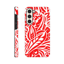 Load image into Gallery viewer, Tough case - Red Carving