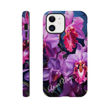 Load image into Gallery viewer, Tough case - Purple Cattleya - PERSONALIZED