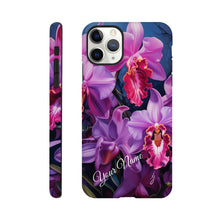 Load image into Gallery viewer, Tough case - Purple Cattleya - PERSONALIZED