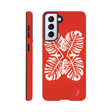 Load image into Gallery viewer, Tough case - Red Monstera