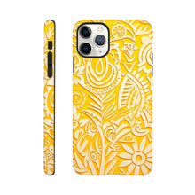 Load image into Gallery viewer, Tough case - Yellow Block Print Board