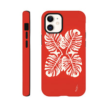 Load image into Gallery viewer, Tough case - Red Monstera
