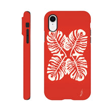 Load image into Gallery viewer, Tough case - Red Monstera