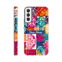 Load image into Gallery viewer, Tough case - Pasifika Patch Work - PERSONALIZED