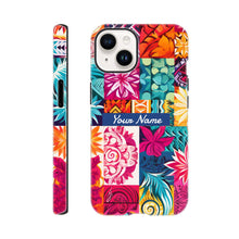 Load image into Gallery viewer, Tough case - Pasifika Patch Work - PERSONALIZED