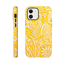 Load image into Gallery viewer, Tough case - Yellow Block Print Board