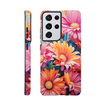 Load image into Gallery viewer, Tough case - Peachy Pink Daisies