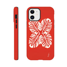 Load image into Gallery viewer, Tough case - Red Monstera