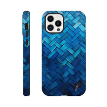 Load image into Gallery viewer, Tough case - Blue Weave