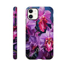 Load image into Gallery viewer, Tough case - Purple Cattleya - PERSONALIZED