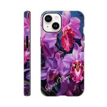 Load image into Gallery viewer, Tough case - Purple Cattleya - PERSONALIZED
