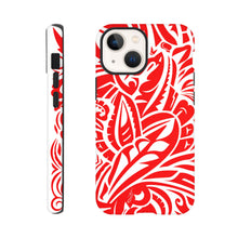 Load image into Gallery viewer, Tough case - Red Carving