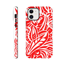 Load image into Gallery viewer, Tough case - Red Carving