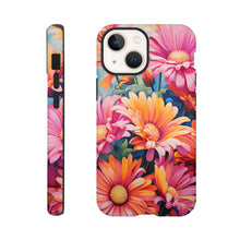 Load image into Gallery viewer, Tough case - Peachy Pink Daisies