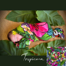 Load image into Gallery viewer, (RAROTONGA STOCK) PolySwaddle - 'Color Me Pretty' Tropicana