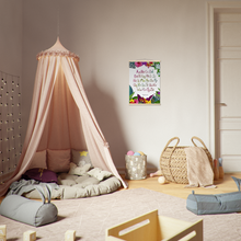 Load image into Gallery viewer, Classic Matte Paper Poster & Hanger - Alphabet - Tropicana