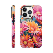 Load image into Gallery viewer, Tough case - Peachy Pink Daisies
