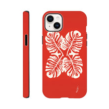 Load image into Gallery viewer, Tough case - Red Monstera
